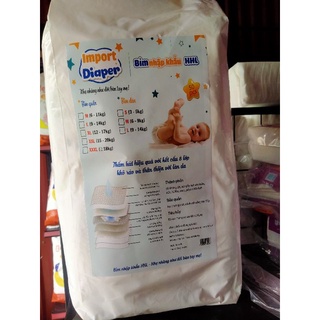 Combo 100 miếng tã quần trần nhập khẩu hhl. 100m/100l/100 xl/100xxl