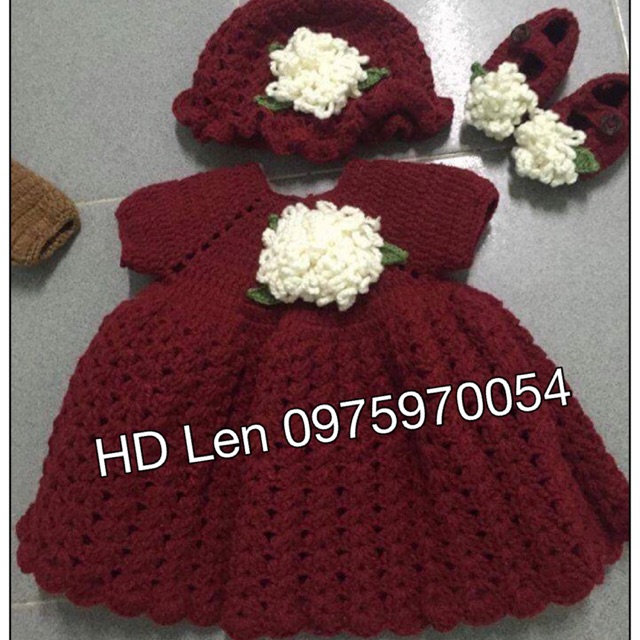 Set đỏ hoa cúc