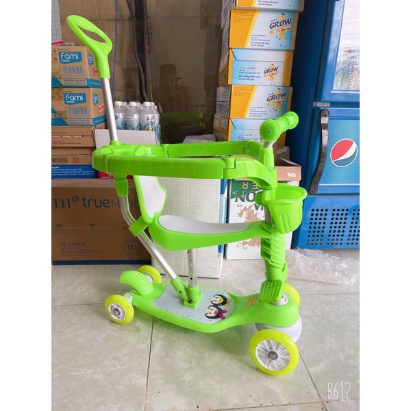 xe cooter 2 trong 1 xịn xò cho bé