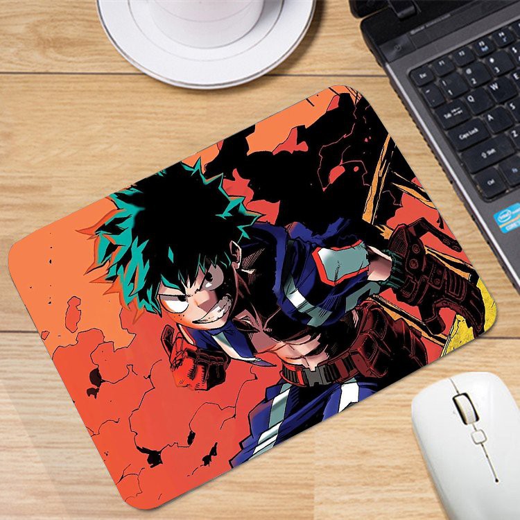 Miếng di chuột in hình BOKU NO HERO ACADEMIA Học Viện Anh Hùng anime chibi miếng kê chuột miếng lót chuột