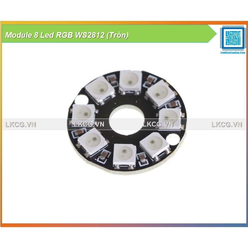 Module 8 Led RGB WS2812 (Tròn)