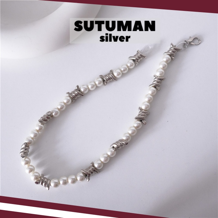 [HỎA TỐC] Dây chuyền phong cách Star Street Shooting phụ kiện thời trang xu hướng SUTUMANsilver