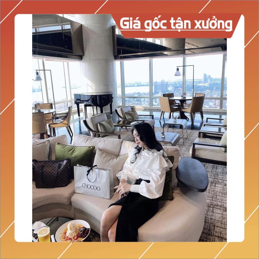 [Hàng Chất Lượng] Áo Sơ Mi Nút Ngọc Bèo Tầng Cổ Trụ MELY (TRẮNG) | BigBuy360 - bigbuy360.vn