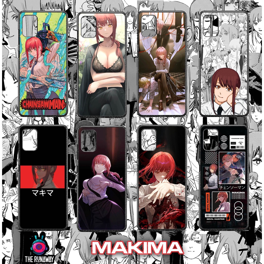 Ốp điện thoại Chainsaw Man: Makima by The Runaway cho Samsung, Iphone, Xiaomi, Vsmart, Iphone, Oppo, Huawei..