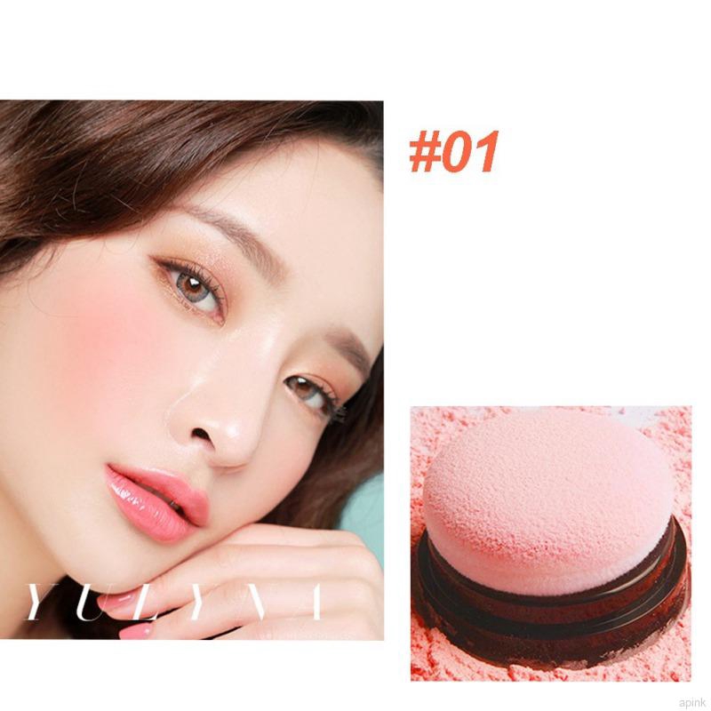 Phấn má hồng thiết kế đầu mút hình nấm với màu sắc lâu trôi và chống thấm nước hiệu quả