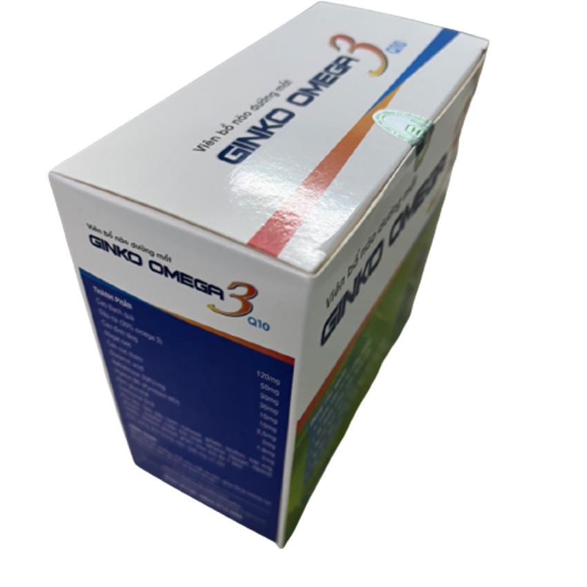 GINKO OMEGA 3 Q10 100v - Hỗ trợ cải thiện thị lực - Thuocviet24h