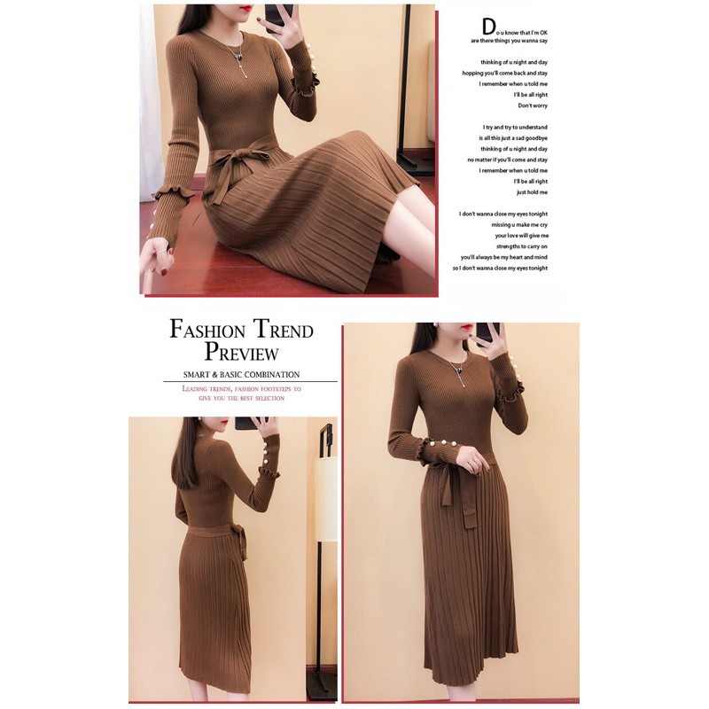 Váy len hàng quảng châu cao cấp