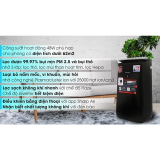 Máy lọc không khí và Bắt Muỗi Sharp FP-J80EV-H (Miễn phí giao tại HCM-ngoài tỉnh liên hệ shop)