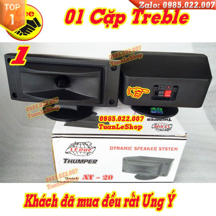 TREBLE RỜI LOA TĂNG TREBLE AT20 - GIÁ 1 CẶP