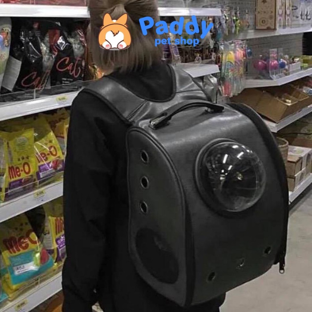 Balo Da Cao Cấp Vận Chuyển Chó Mèo (&lt;10kg)