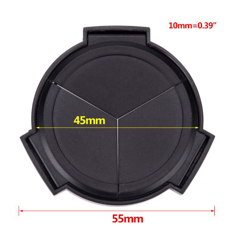 Bang♔ Auto Retractable Lens Cap Self Open and Close Lens Cover Protector for Panasonic Camera Accessories