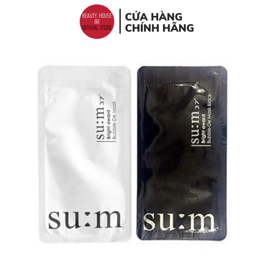 Mặt nạ thải độc da sum: 37 White Award Bubble-De Mask