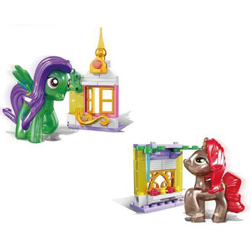 LEGO Set 8 Mô Hình Lắp Ráp Lego Ngựa Pony 8 Trong 1