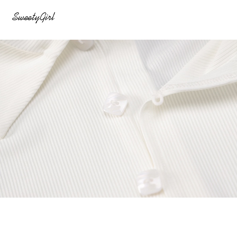 Đầm Midi Tay Ngắn Cổ Bẻ Màu Trơn Cài Nút Thời Trang Thanh Lịch Cho Nữ