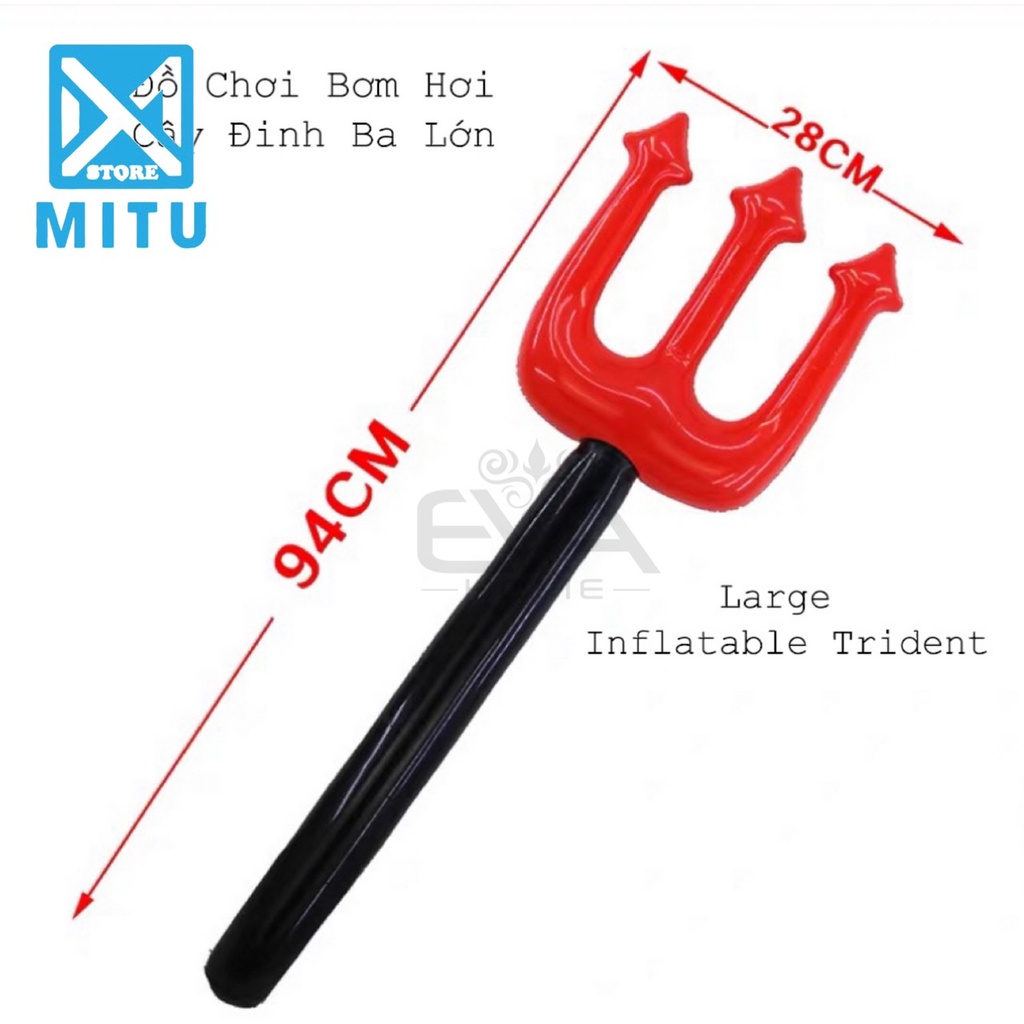 Đồ Chơi Bơm Hơi / Đồ Chơi Cây Đinh Ba Bơm Hơi 90 Cm Nhiều Màu Độc Đáo