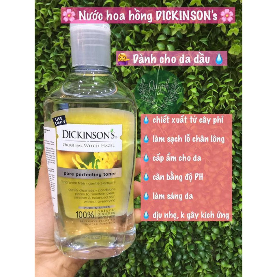 Nước Cân Bằng Da Dickinson’s Original Witch Hazel Pore Perfecting Toner