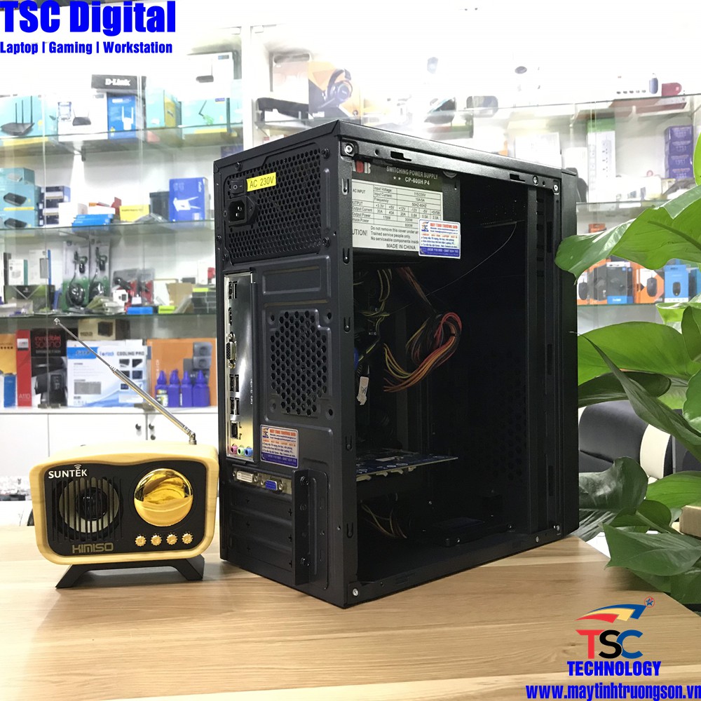 Bộ PC Chiến Game i3-3220 Ram 4Gb/ VGA 1Gb DDR5/ Main Chipset H61 SK1155 | Main + Nguồn + Vỏ Case New | BigBuy360 - bigbuy360.vn