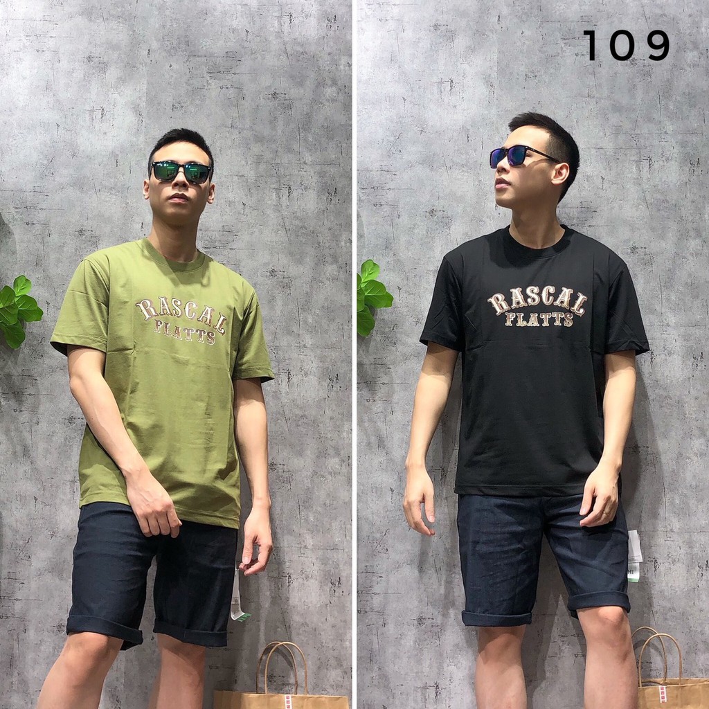 Áo thun nam áo phông bigsize cổ tròn ngắn tay xuất khẩu cotton cao cấp APHASHI 109 - 023
