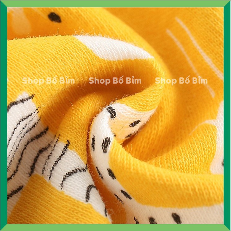 ⚡BÁN LỖ XIN 5 SAO⚡Set 5 Yếm Tam Giác Cotton Cho Bé, Yếm Ăn Dặm, Họa Tiết Đẹp, Chất Lượng Cao Cấp