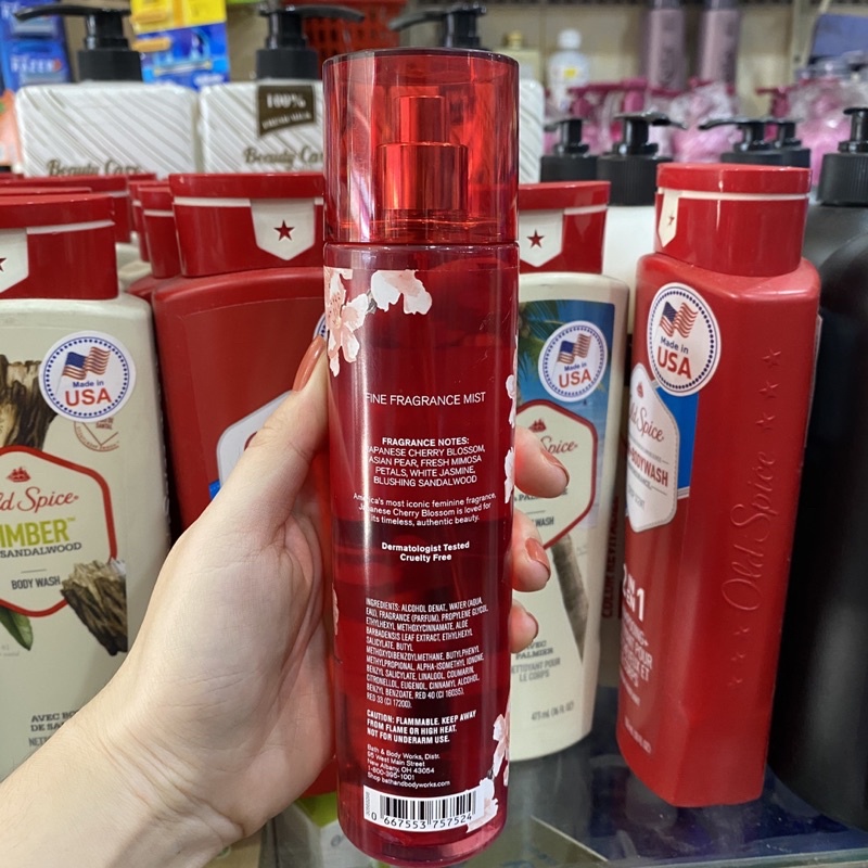Xịt Thơm Toàn Thân Mist – Japanese Cherry Blossom (236ml)