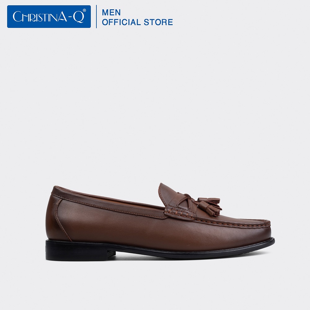 Giày lười công sở da cao cấp ChristinA-Q GNA383