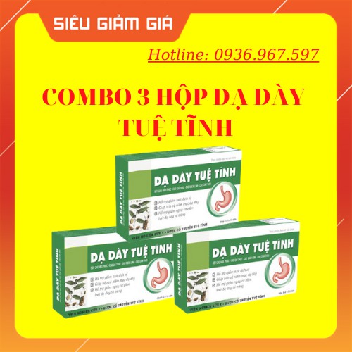 ✅✅Combo 3 hộp Dạ Dày Tuệ Tĩnh - Da Day Tue Tinh H30V