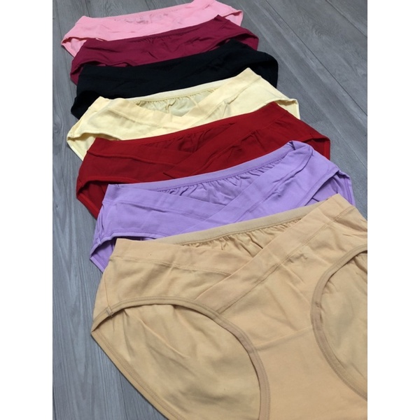 Quần lót cạp chéo thun cotton combo 5 cái