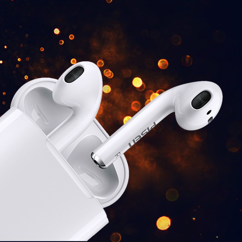 [Mã ELMALL300 giảm 7% đơn 500K] Tai nghe Pisen không dây True Wireless Airbuds - Hàng Chính Hãng