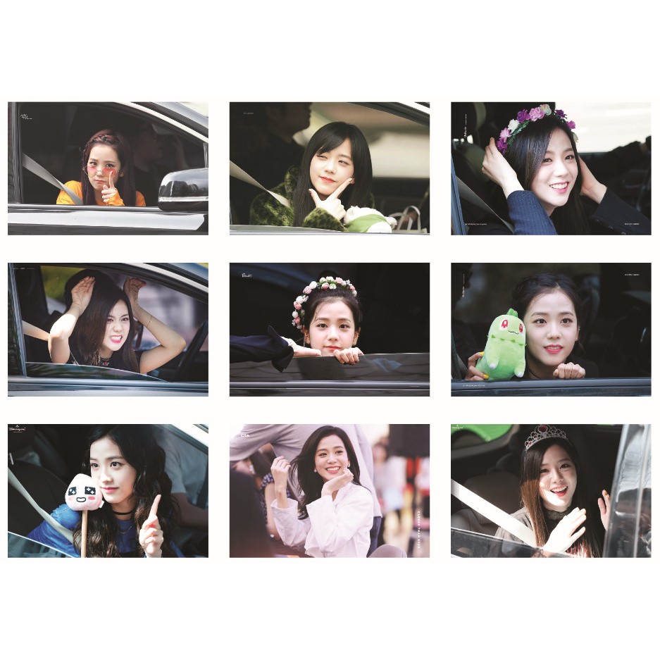 Lomo card ảnh BLACKPINK JISOO full 54 ảnh