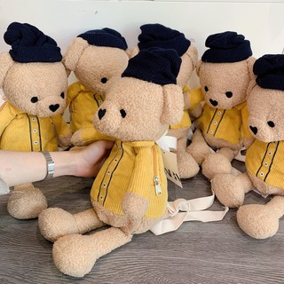 Balo gấu vàng Zara