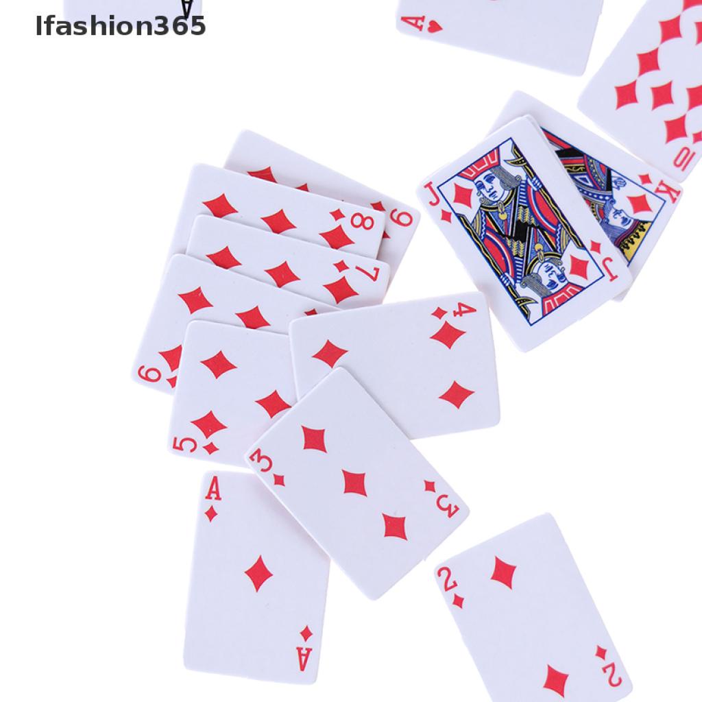 Bộ Bài Tây Giấy Mini 365 Tỉ Lệ 1: 12 Cho Nhà Búp Bê