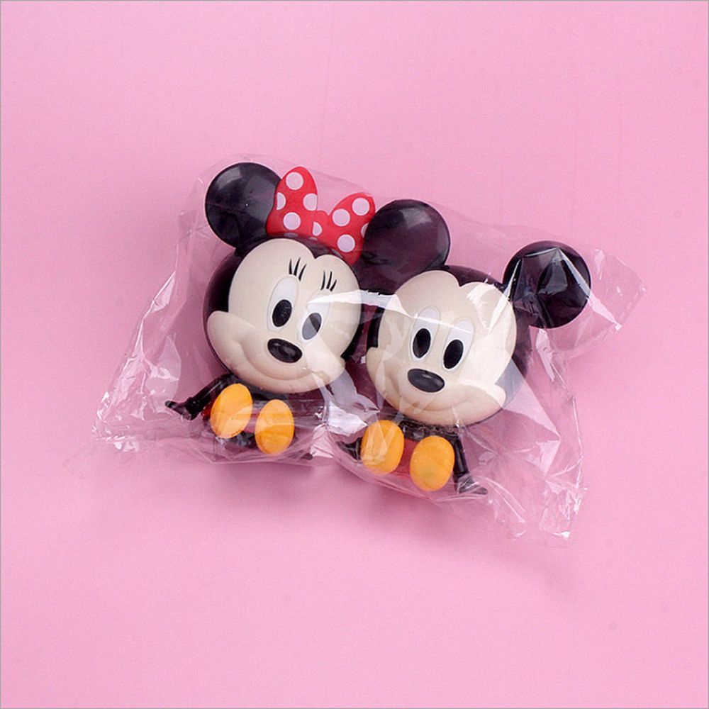 Mô Hình Nhân Vật Chuột Mickey / Minnie / Winnie The Pooh Trang Trí Bánh Kem Cho Bé