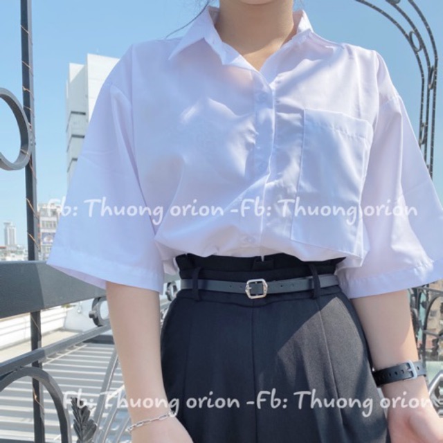 Sơ mi OVERSIZE Tay dài - tay lỡ