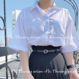 Sơ mi OVERSIZE Tay dài - tay lỡ