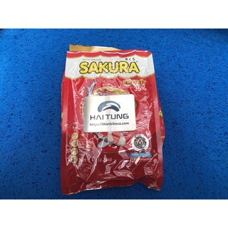 Thức ăn thái lan sakura gói 500g, 1kg, 2kg. cám tổng hợp tăng màu và tăng trưởng cho cá chép vàng, cá koi