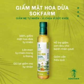 Giấm mật hoa dừa Sokfarm