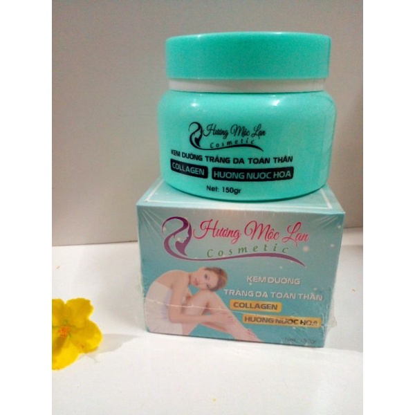 KEM BODY TRĂNG DA HƯƠNG MỘC LAN 150 ml