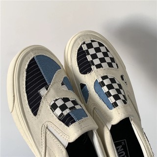 Giày Slip-on Caro + Ảnh Thật