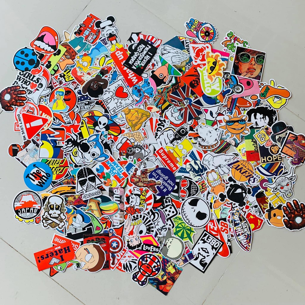 BỘ QUÀ TẶNG STICKERS VÀ GIẤY THƠM