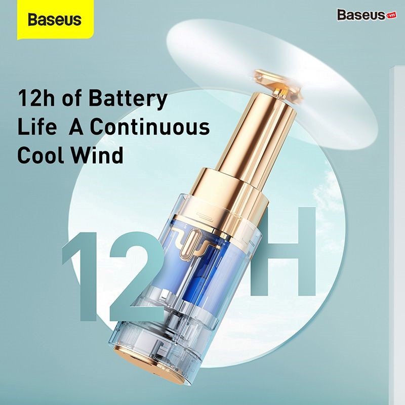 Quạt cầm tay mini Baseus Square Tube Mini Handheld Fan