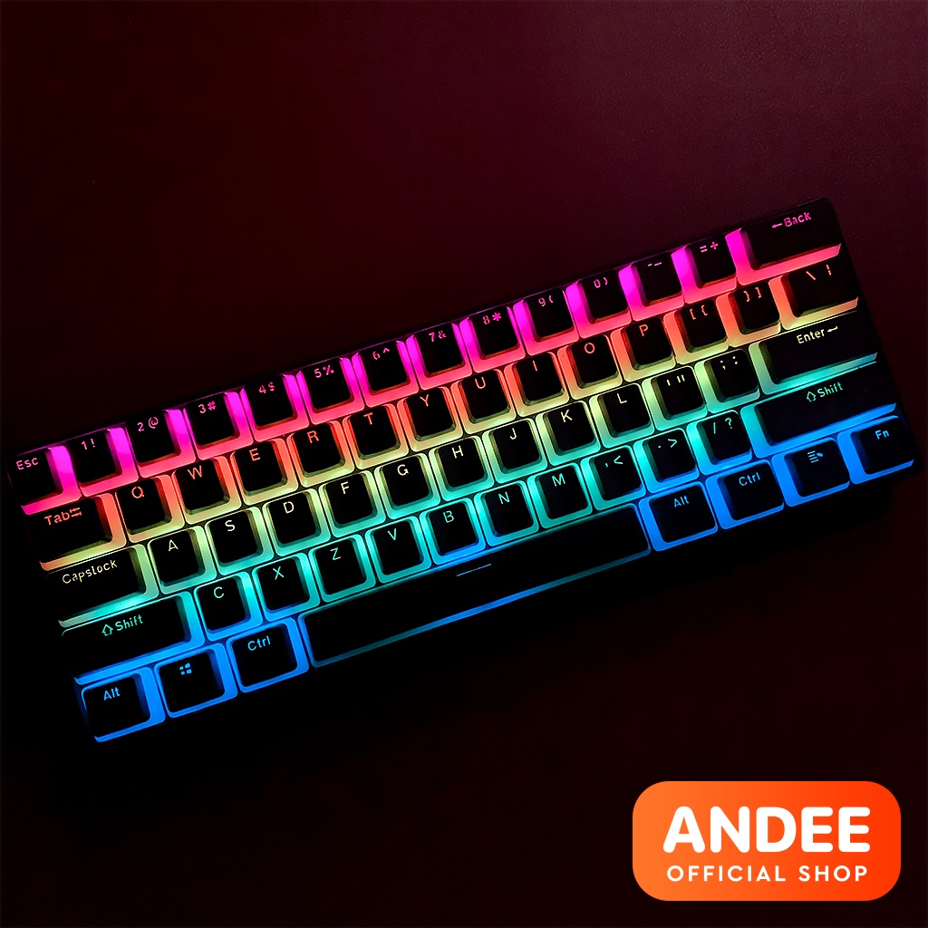 Keycap Pudding nút bàn phím PBT xuyên LED 130 phím nhiều màu cho bàn phím cơ