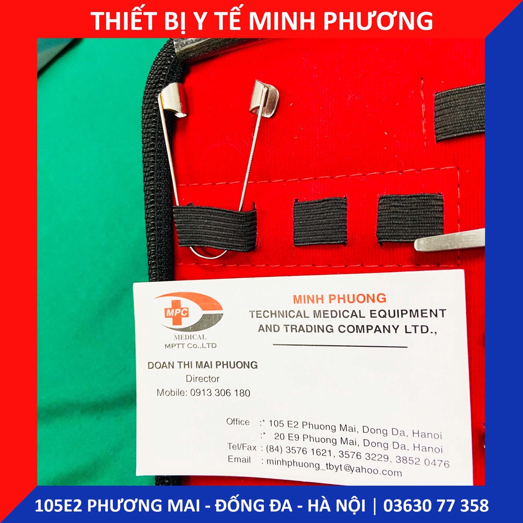 Bộ dụng cụ phẫu thuật mắt 17 chi tiết