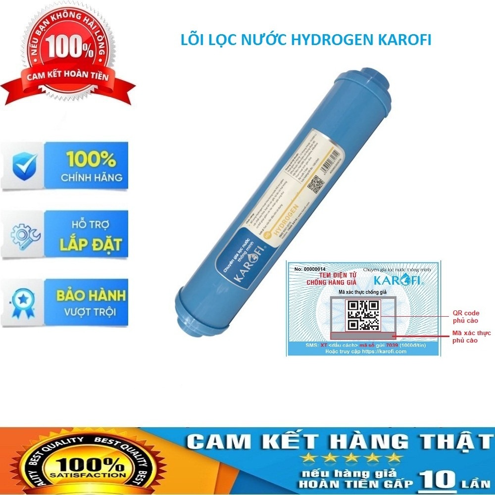 Bộ 5 Lõi Lọc Thứ Tự : 5,6,7,8,9 Karofi Chính Hãng