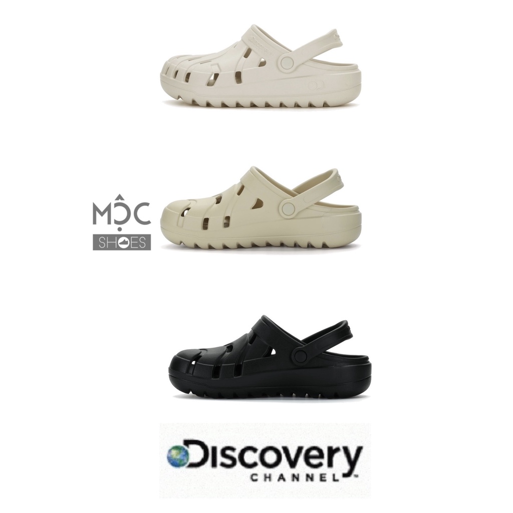 [CHÍNH HÃNG] Dép Sục Rọ &quot;CROCS&quot; DISCOVERY Expedition - màu All Black