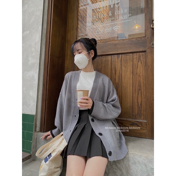 Áo Cardigan len trơn viền tay (Ảnh/Video tự chụp) | BigBuy360 - bigbuy360.vn