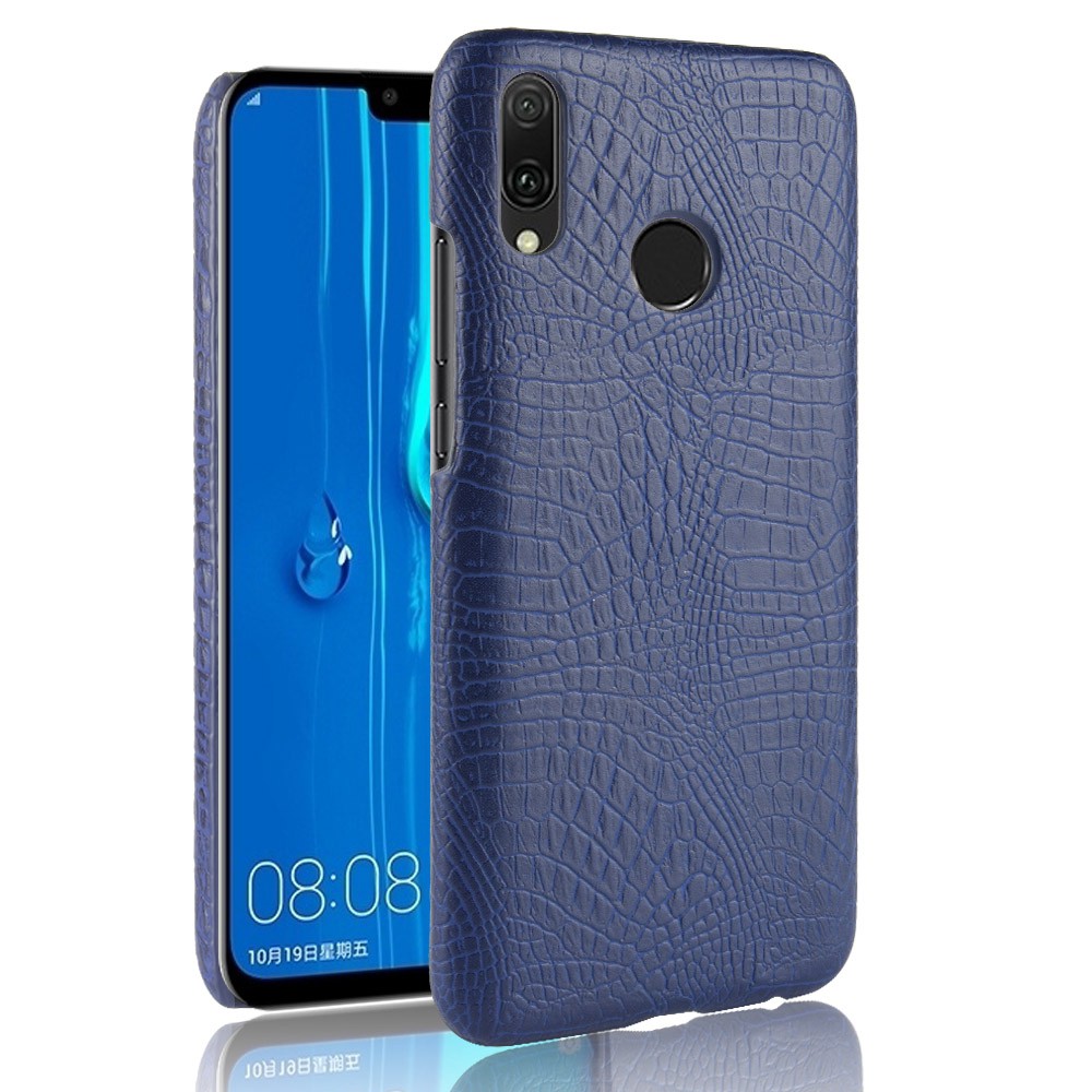 Ốp điện thoại họa tiết vân da cá sấu màu trơn reto dành cho Huawei Y9 2019 Honor 6A