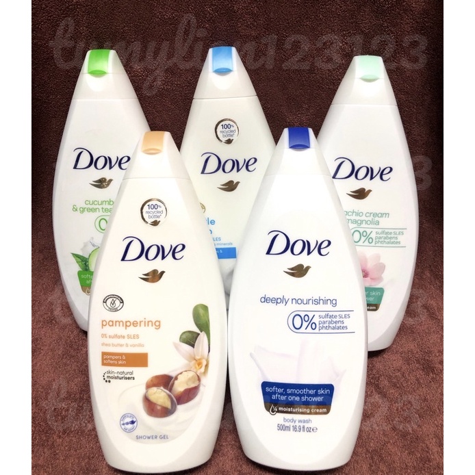 Sữa tắm Dove cao cấp 500ml nhập khẩu