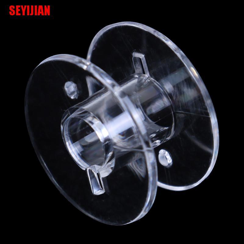 Set 10 / 50 Suốt Chỉ Bằng Nhựa Chất Lượng Cao