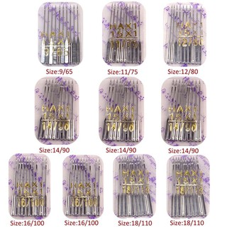 10 Chiếc Ren Trong Nước May Thiết Bị Kim 75 / 11 80 / 12 90 / 14 100 / 16 110 / 18
