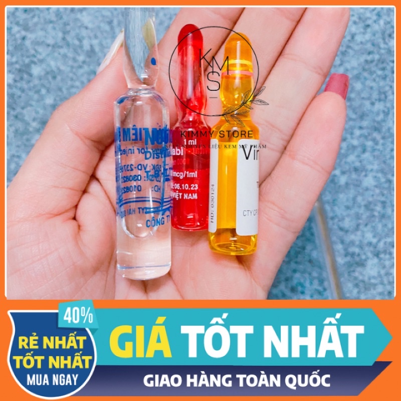 lẻ 1 lọ 5ml ống nước trắng trong